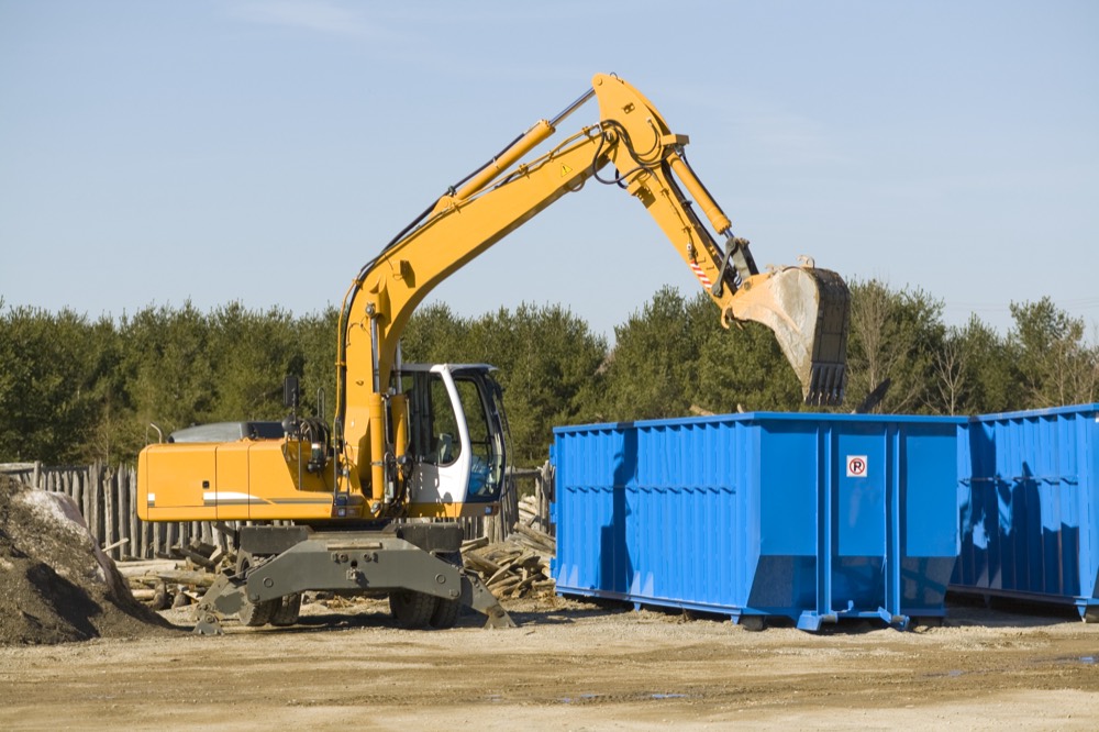 UK construction site and industrial operation